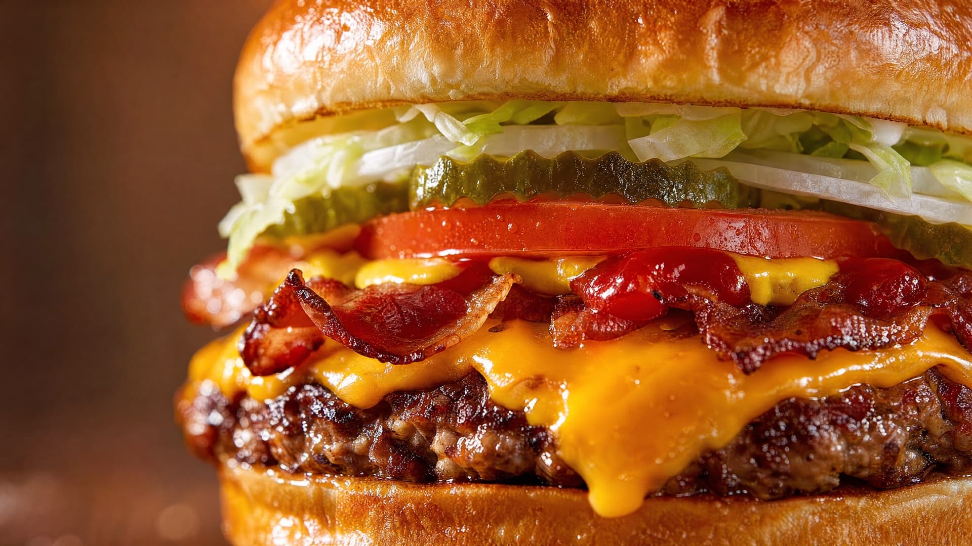 Sals Bacon Cheese burger